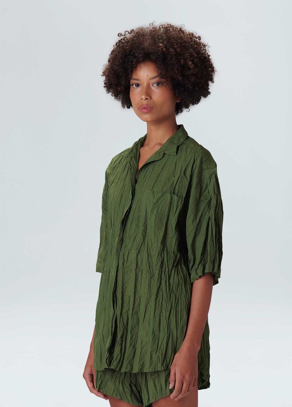 CAMISA OVER PLEAT