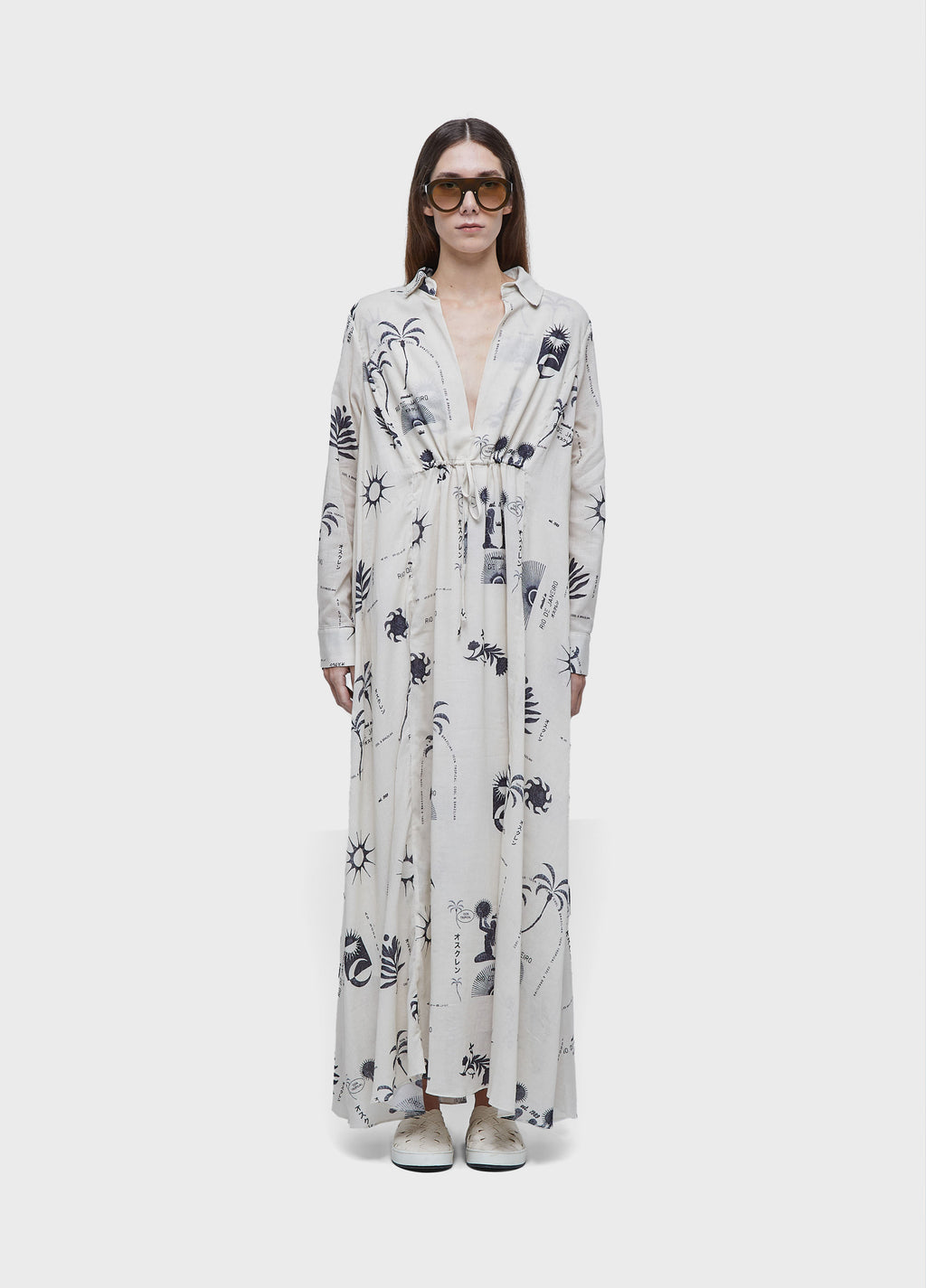 RIO DAY LONG SHIRT DRESS