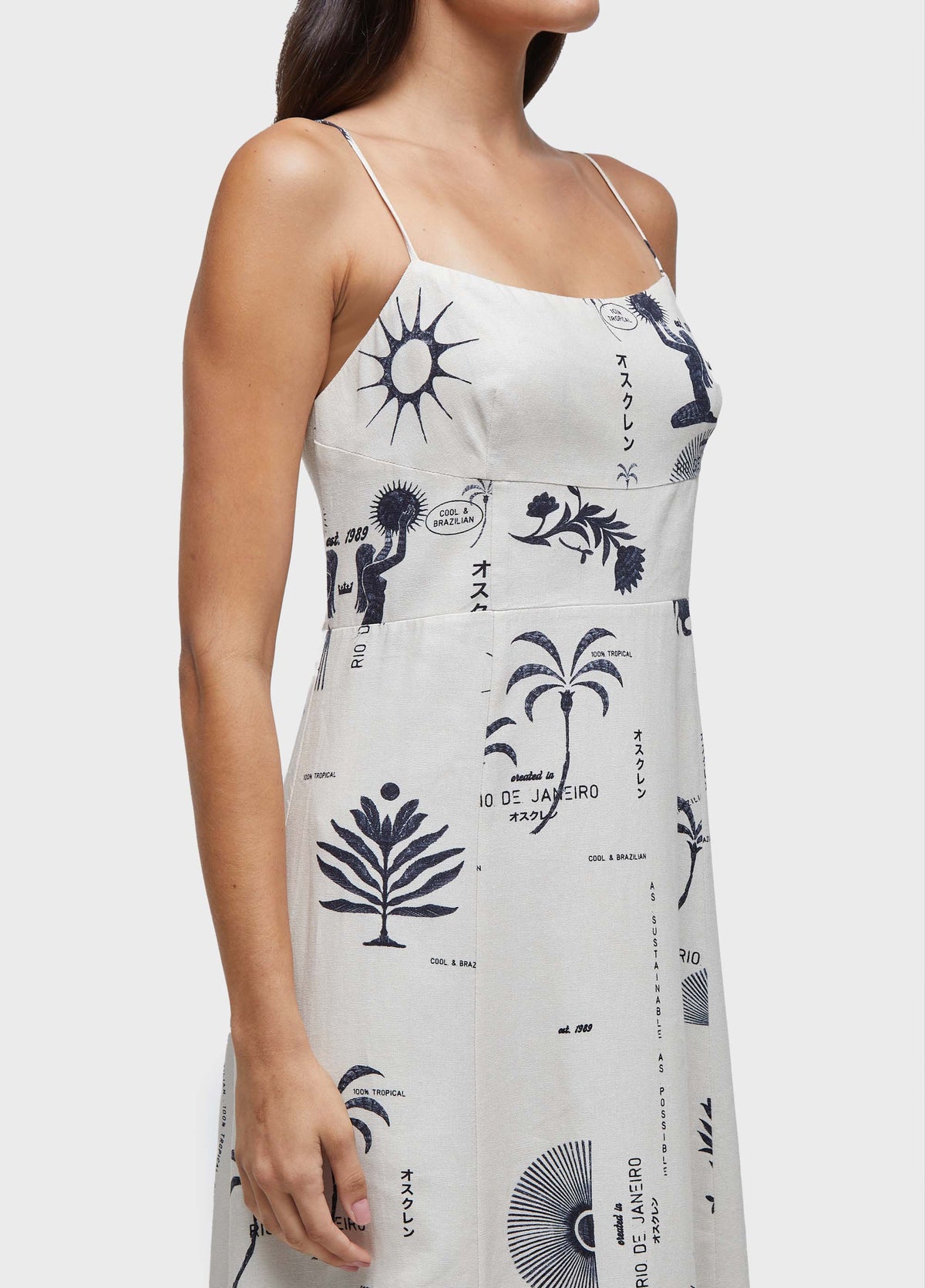 RIO DAY STRAPPY DRESS