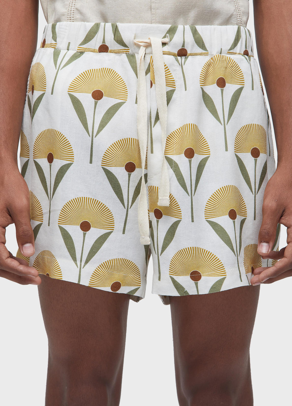 SUNFLOWER COLOR PJ SHORTS