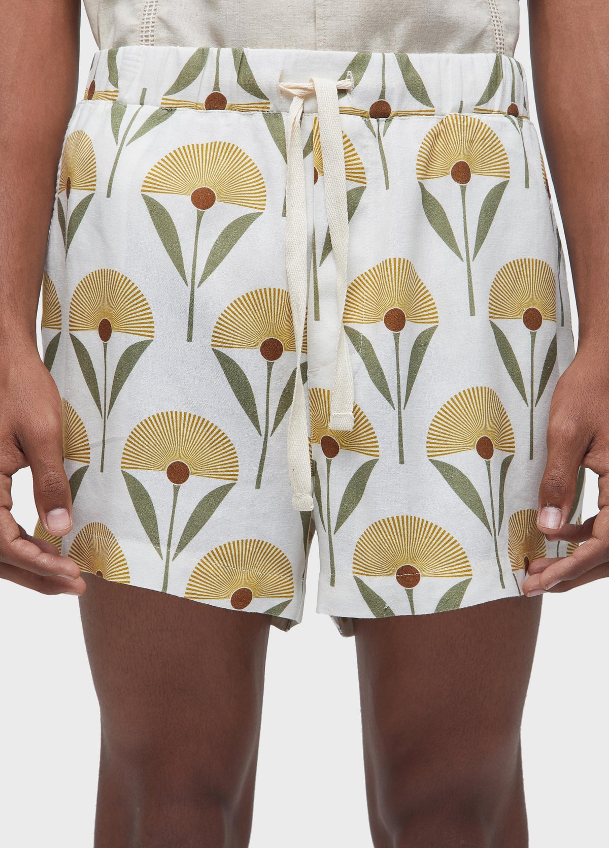 SUNFLOWER COLOR PJ SHORTS