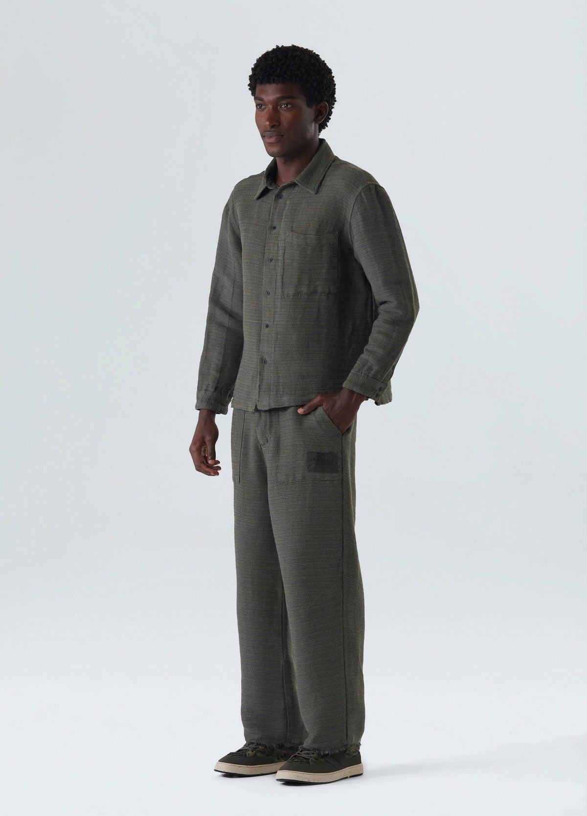 BOLD JUTE TROUSERS