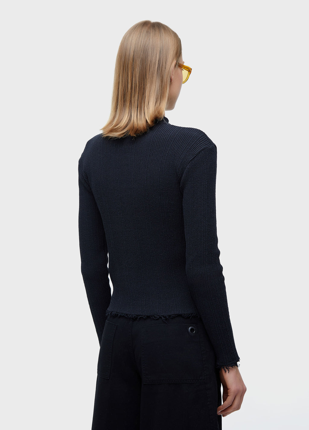 SWEATER KNIT FRAYED