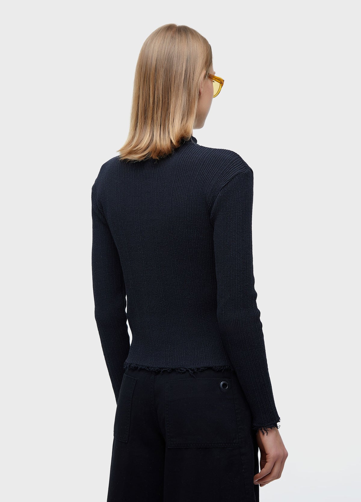 SWEATER KNIT FRAYED