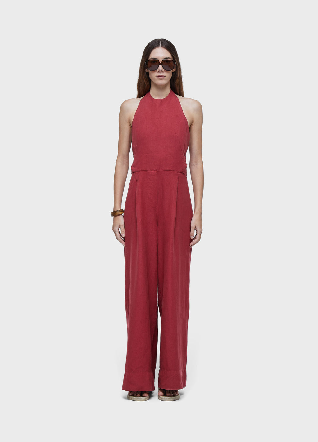 BOSSA NOVA TIE JUMPSUIT