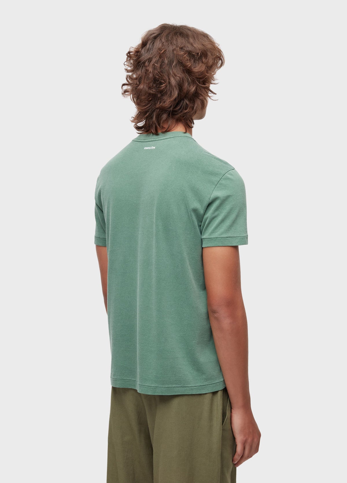 OSKLEN EMBROIDERED MC T-SHIRT