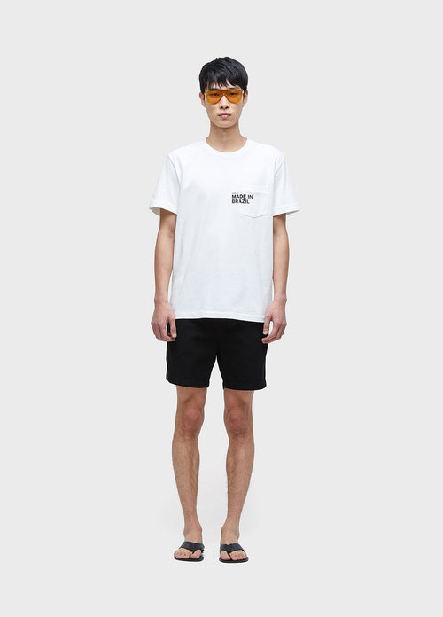 TAILORED COTTON BASIC SHORTS
