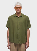 Camisa Crumple MC Verde Oliva – Osklen – foto 1