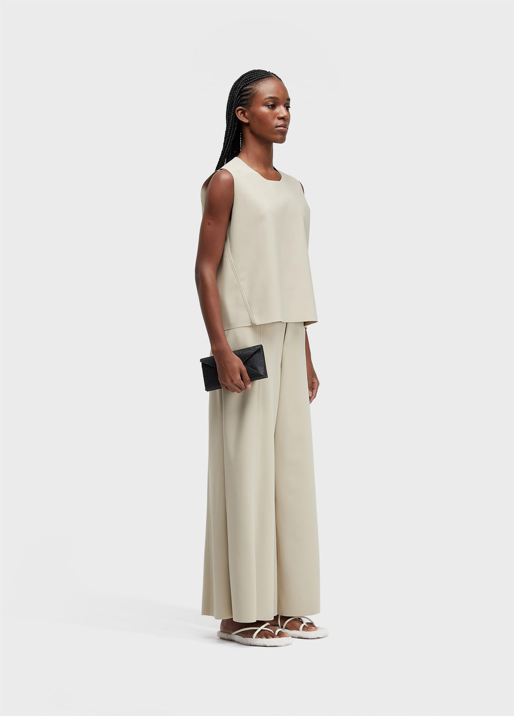 BRICK WIDE-LEG PANTS
