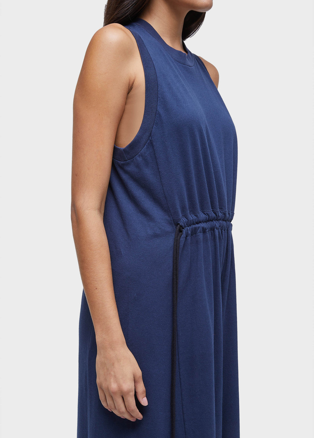 NAVY ROPE JUMPSUIT