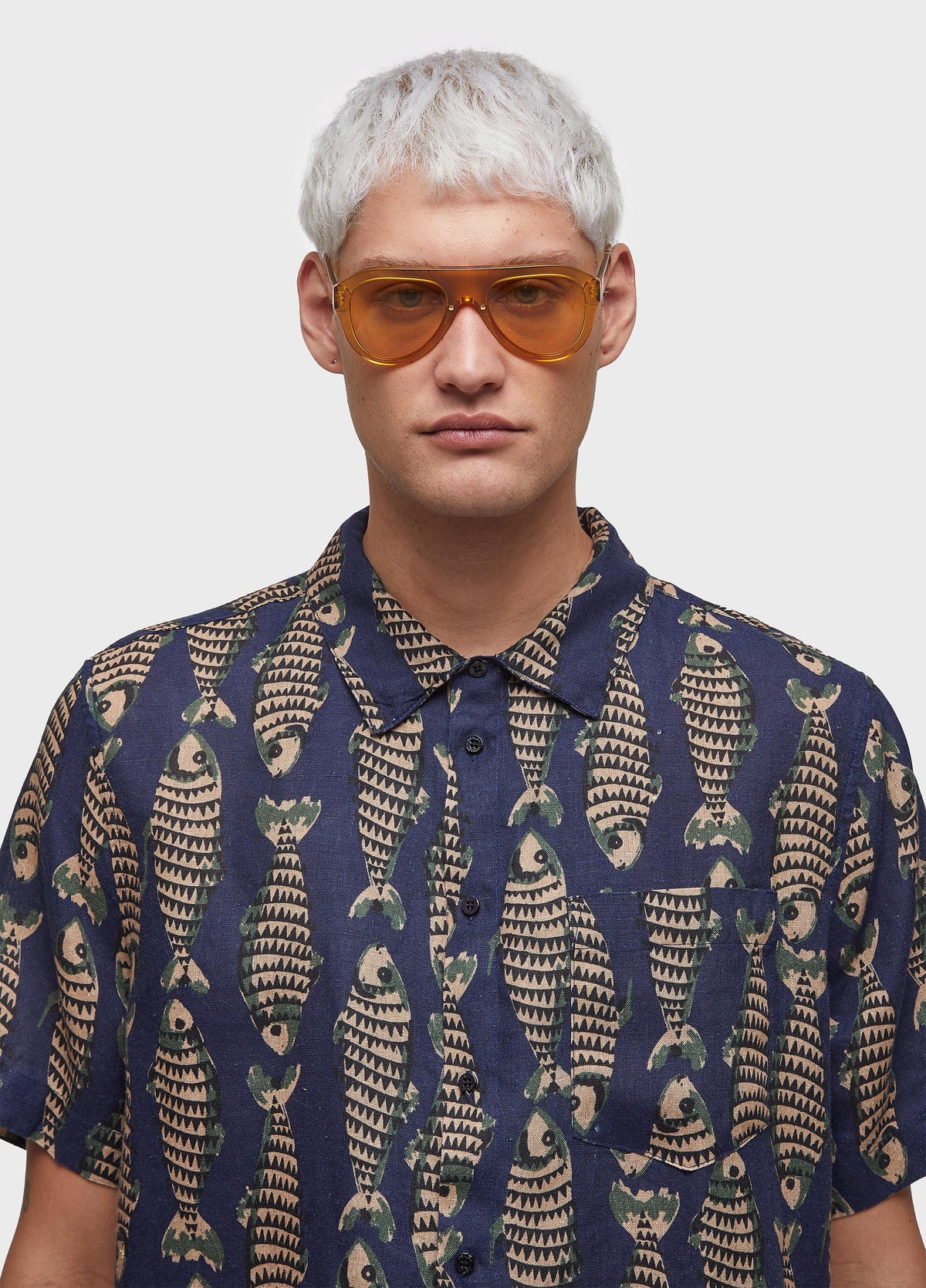 OVERSIZED NAIF FISH S/S SHIRT