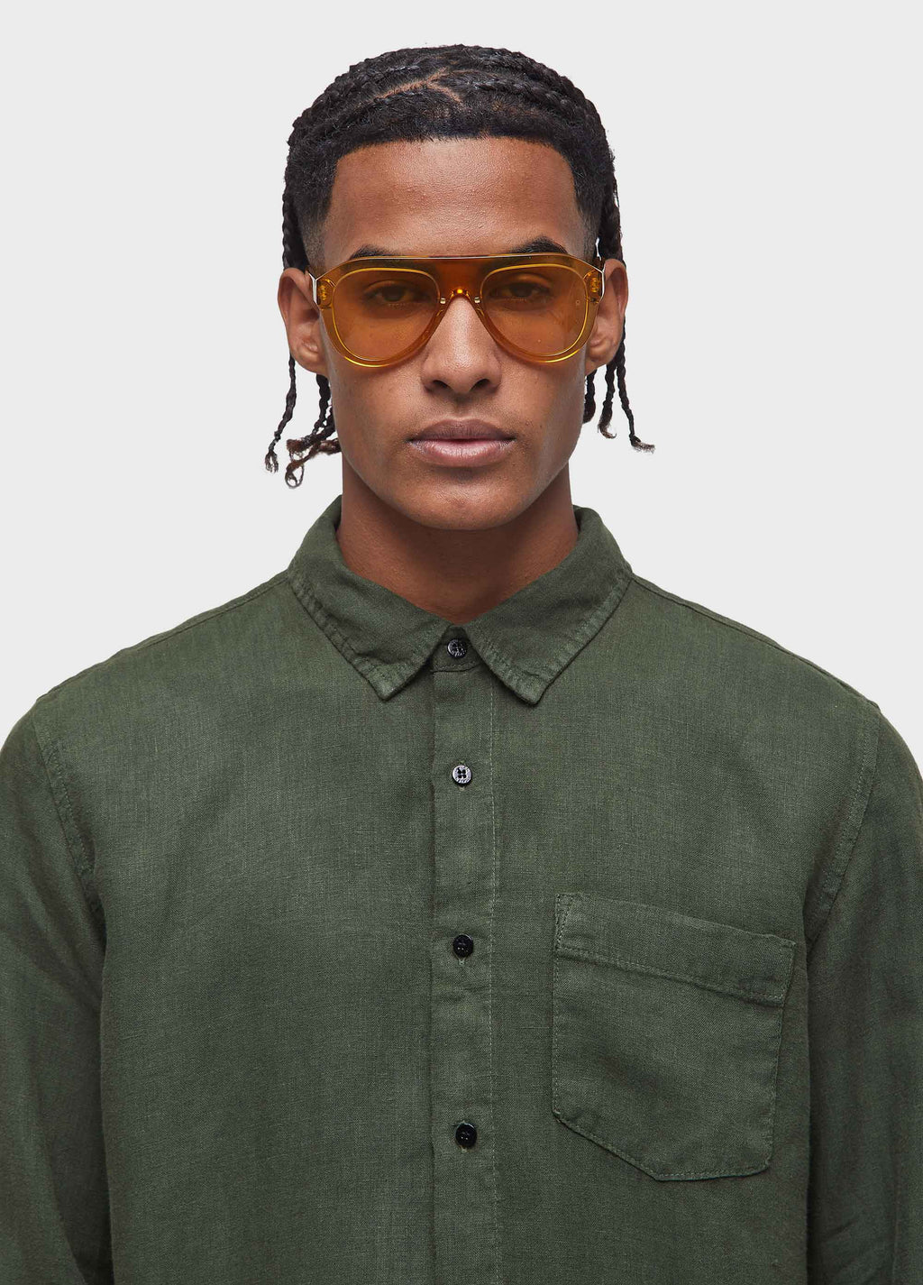 CLASSIC LINEN LONG-SLEEVED SHIRT