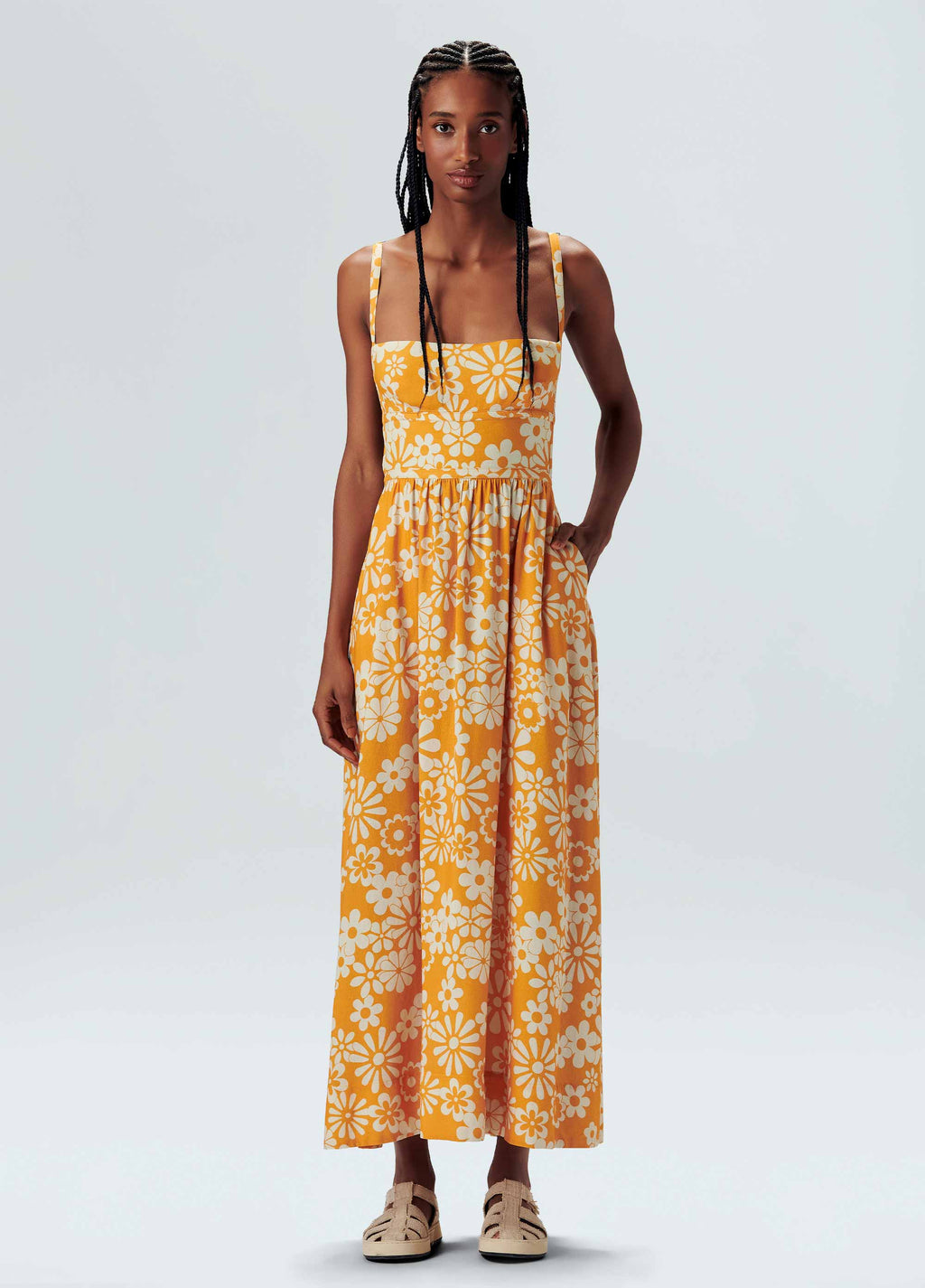 HOLIDAY SUN MIDI DRESS