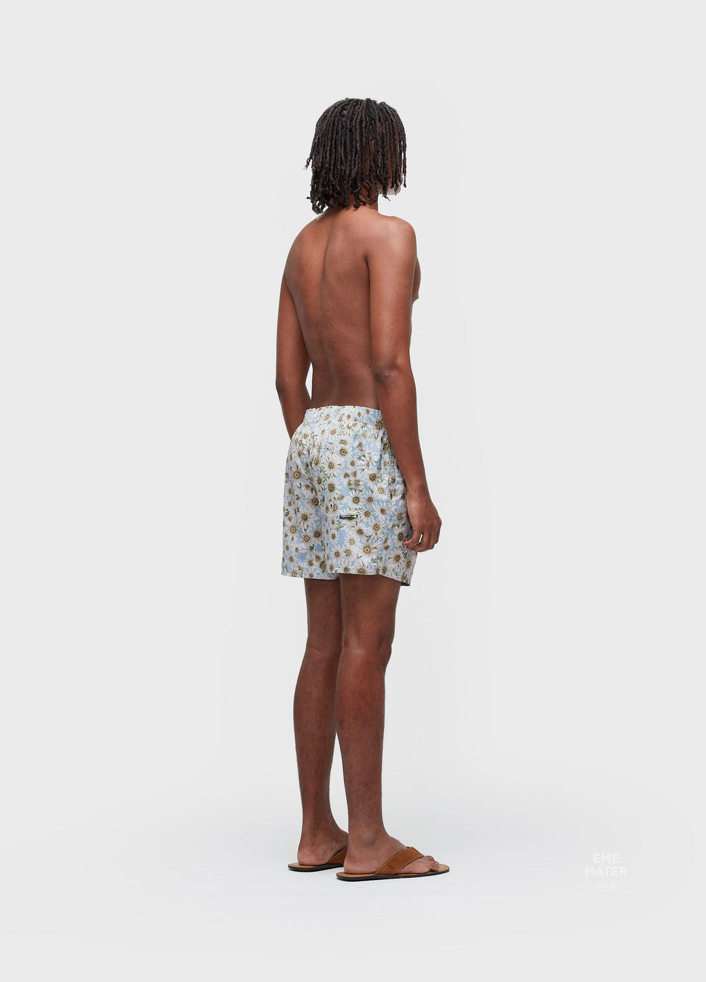 Beach Short Margaridas Azul/Amarelo – Osklen – foto 4