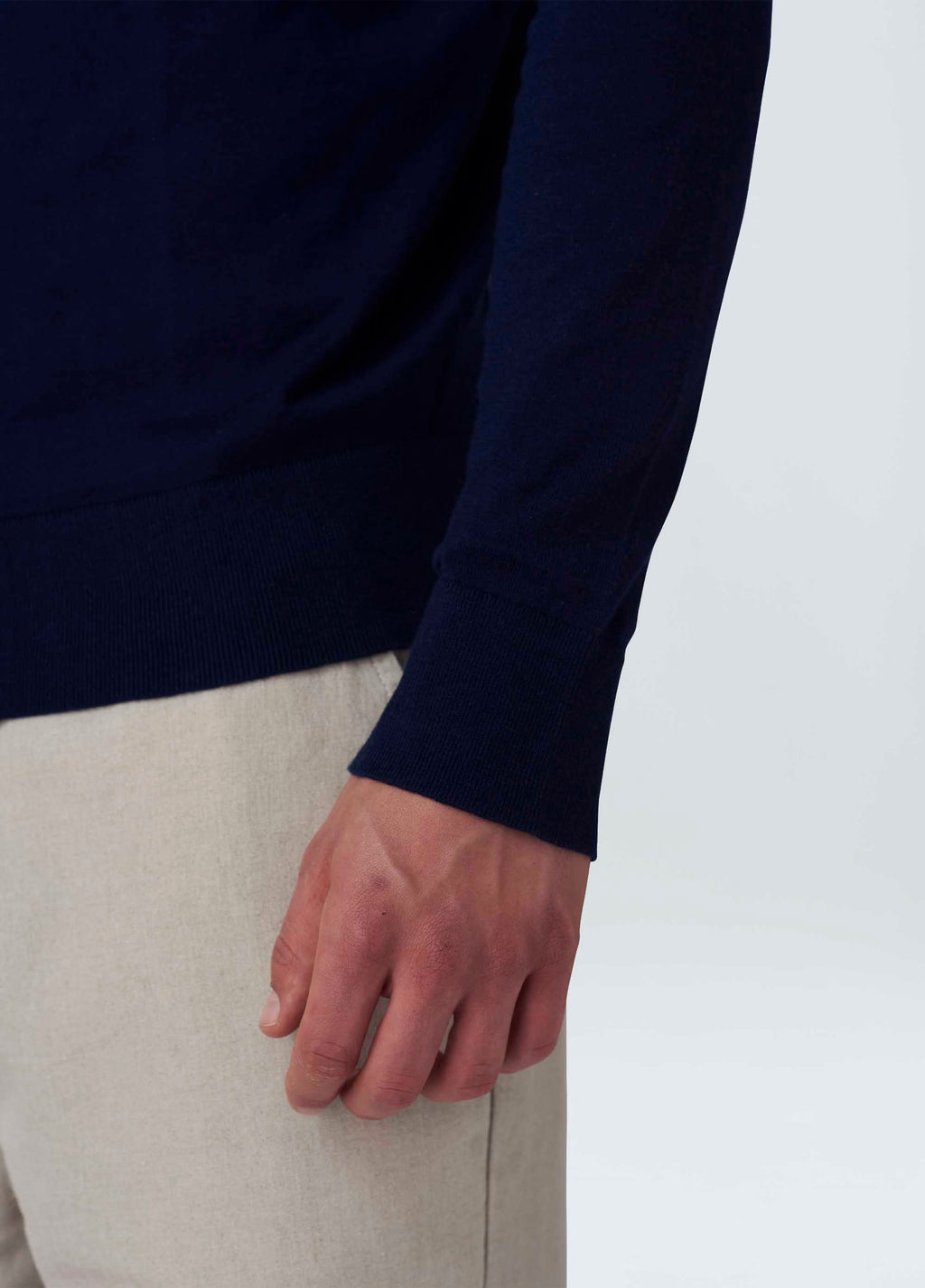CLASSIC COTTON KNIT SWEATER II