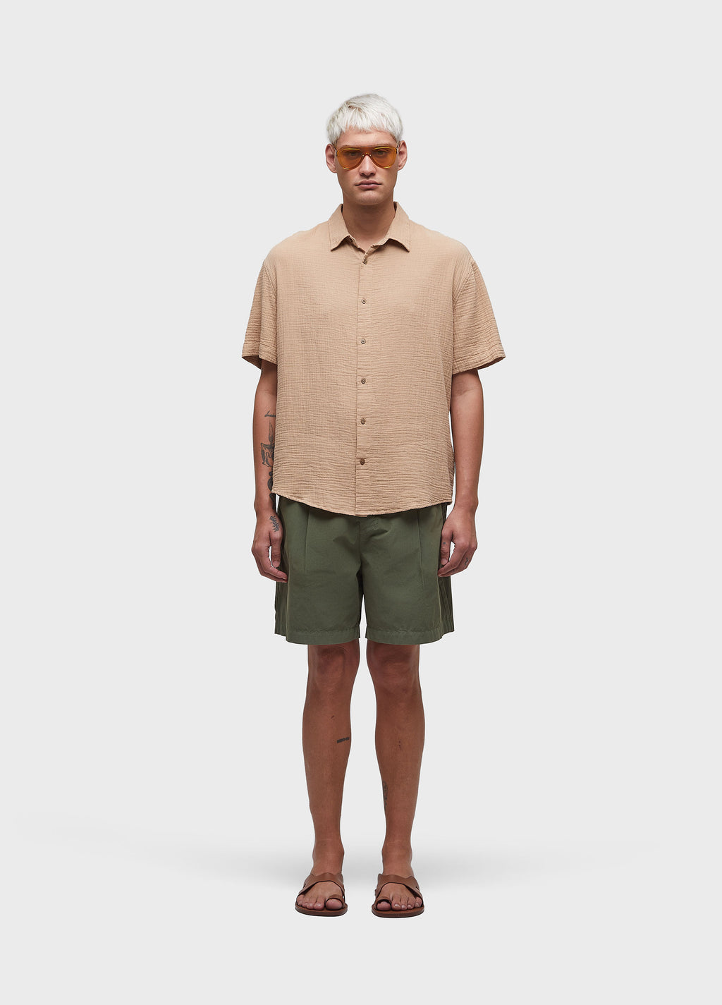 WAVY COTTON S/S SHIRT