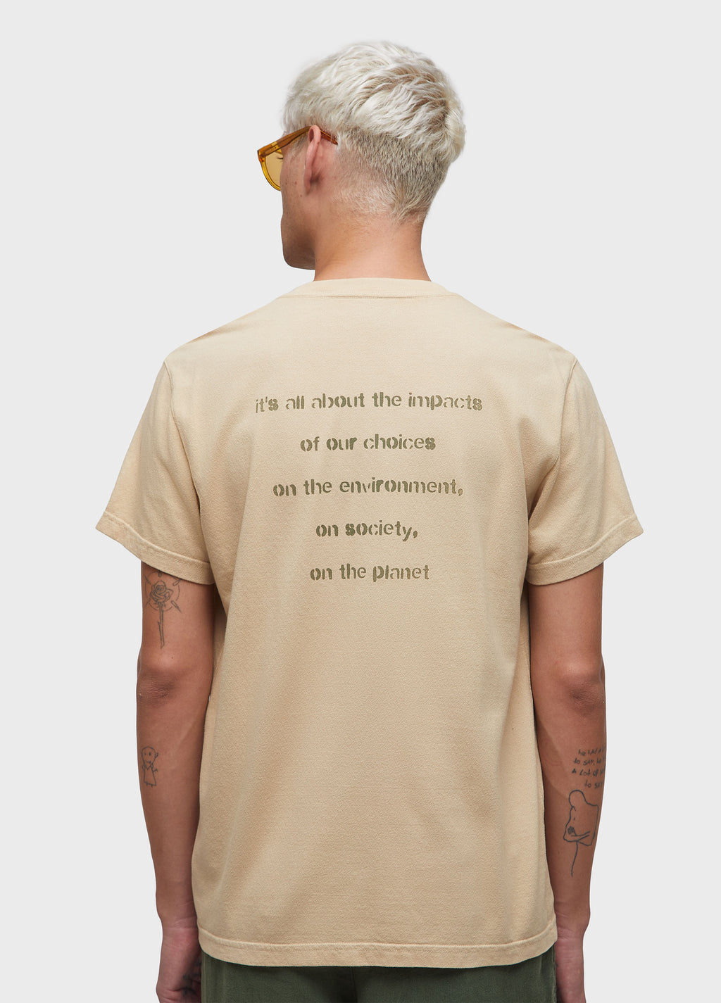 OSKLEN AND MC DOUBLE-FACED E-COLORS T-SHIRT