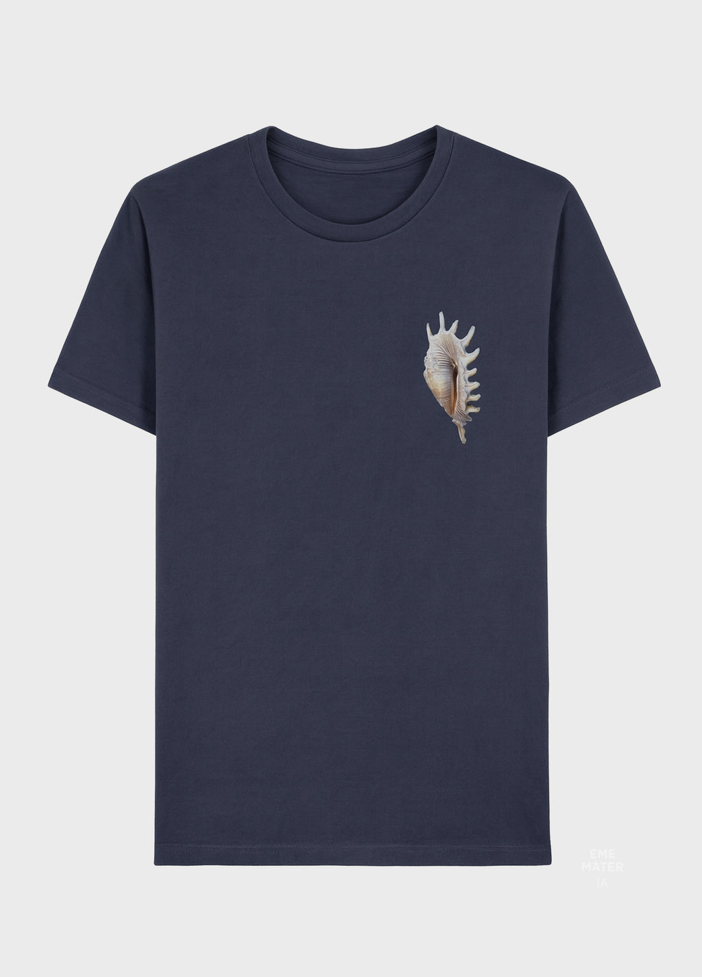 SLIM VINTAGE SHELLS SHORT SLEEVE T-SHIRT NAVY