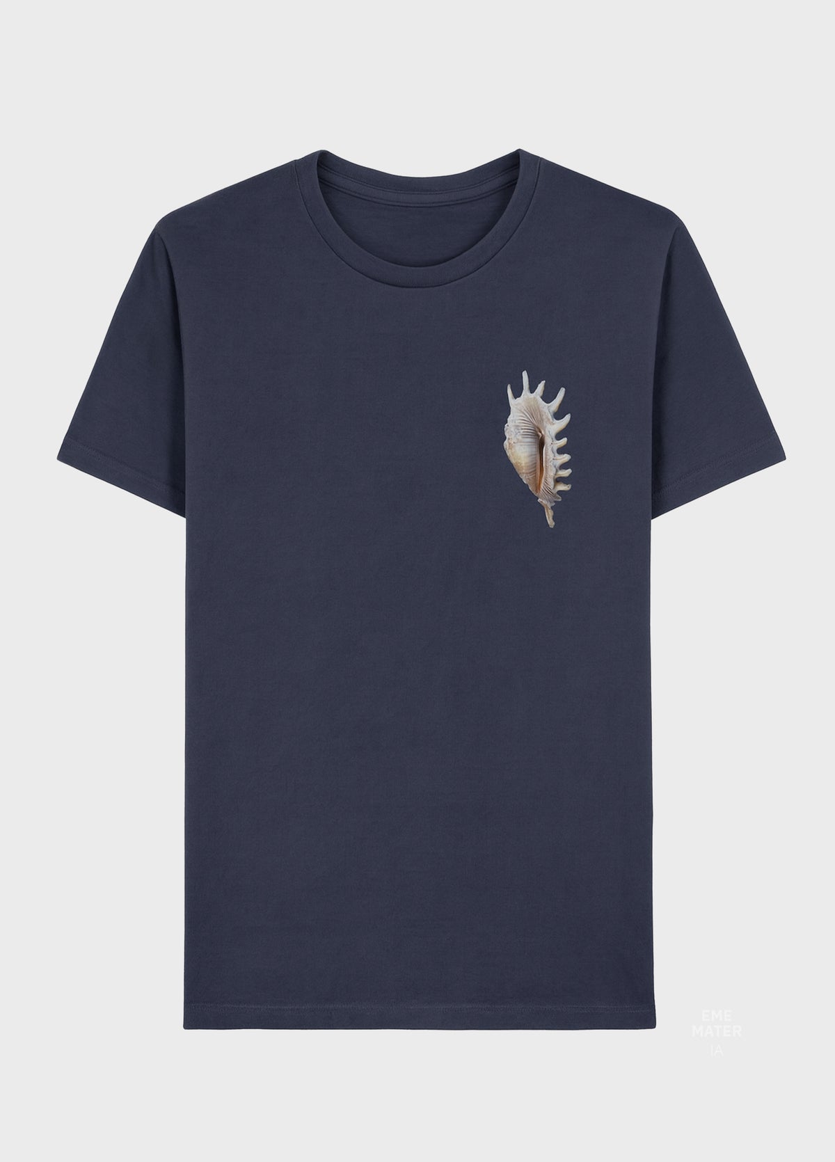 SLIM VINTAGE SHELLS SHORT SLEEVE T-SHIRT NAVY