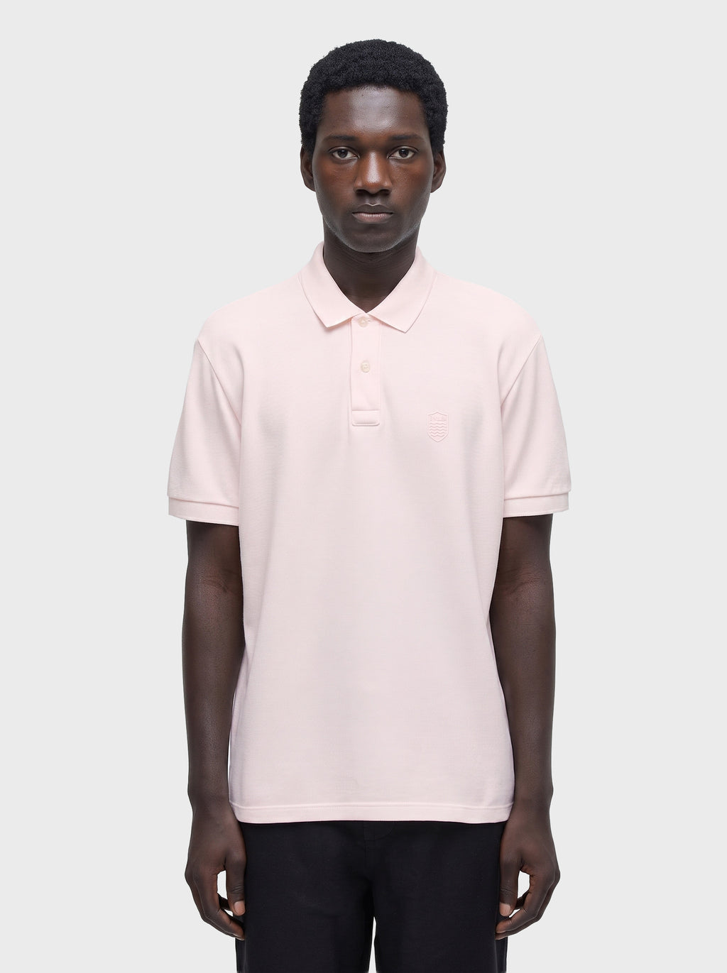 EMBOSSED CREST POLO SHIRT
