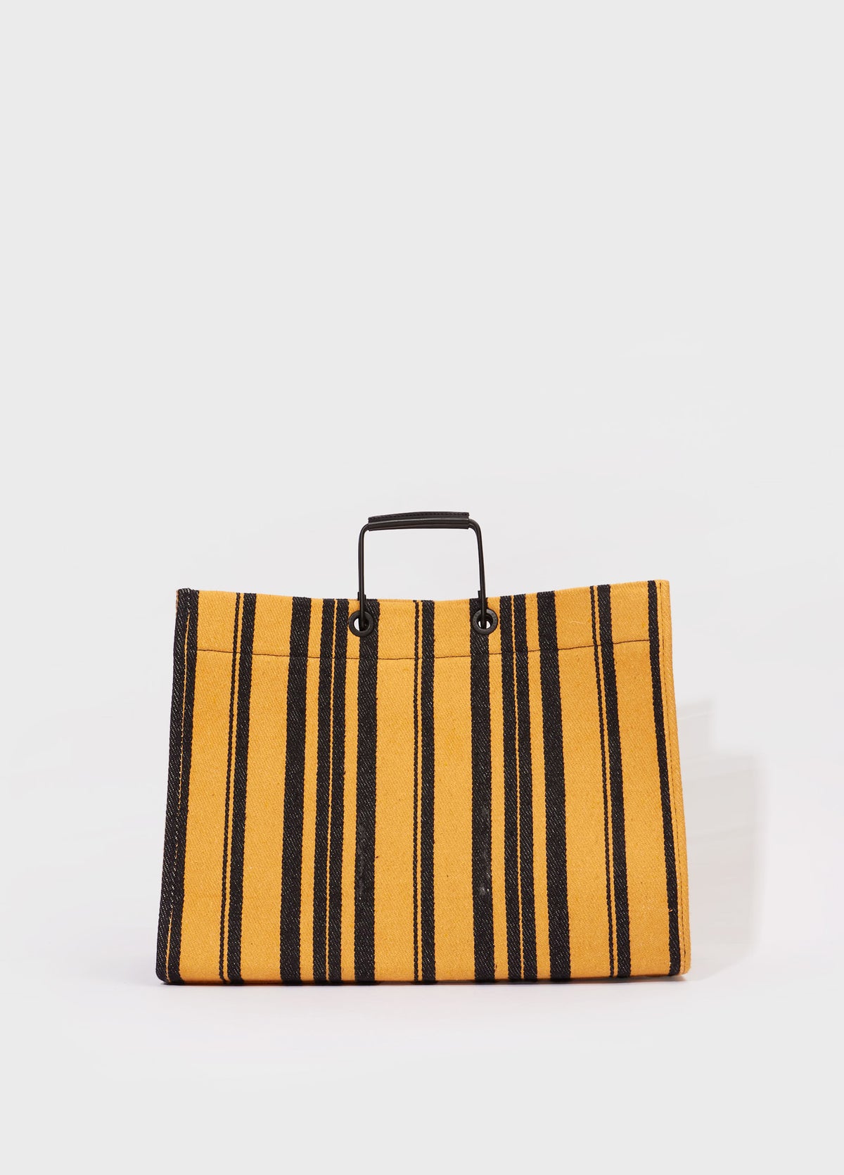 LARGE STRIPED TOTE BAG