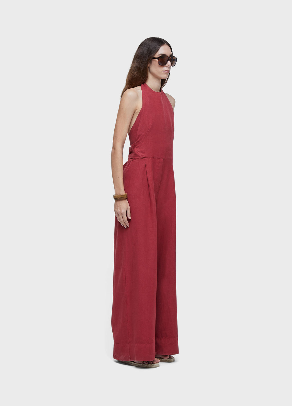 BOSSA NOVA TIE JUMPSUIT