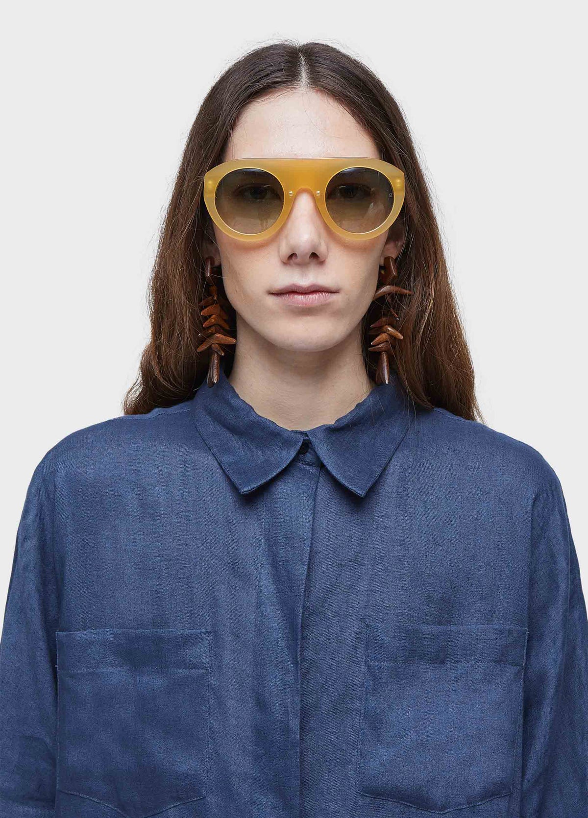 LINEN SHIRT STONE