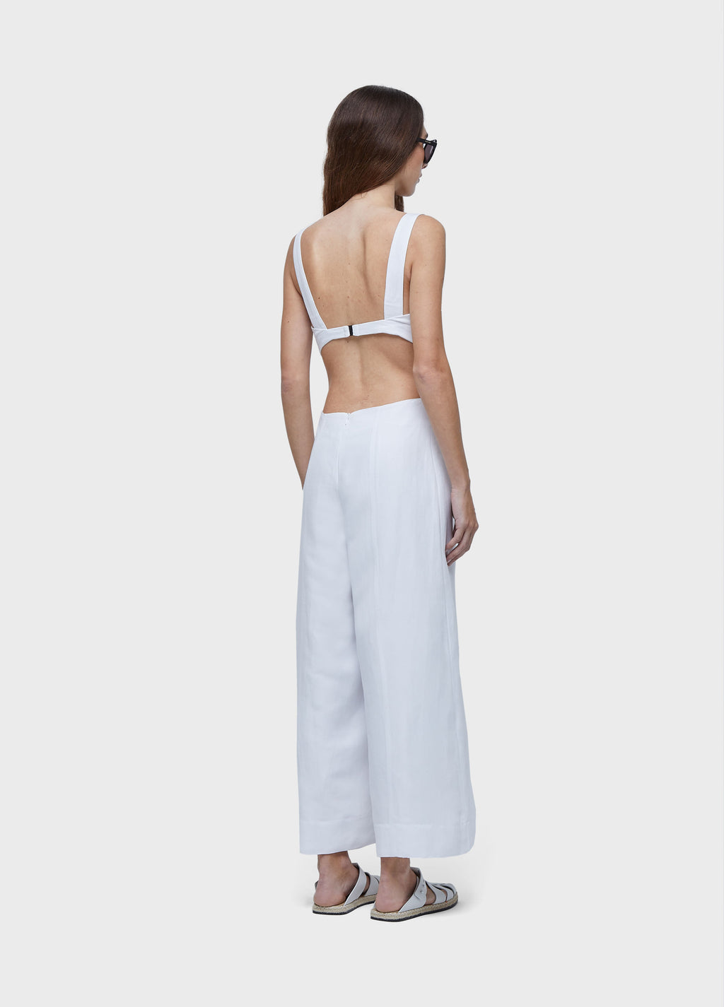 JUMPSUIT WITH CUT-OUTS AND BUILT-IN BRA