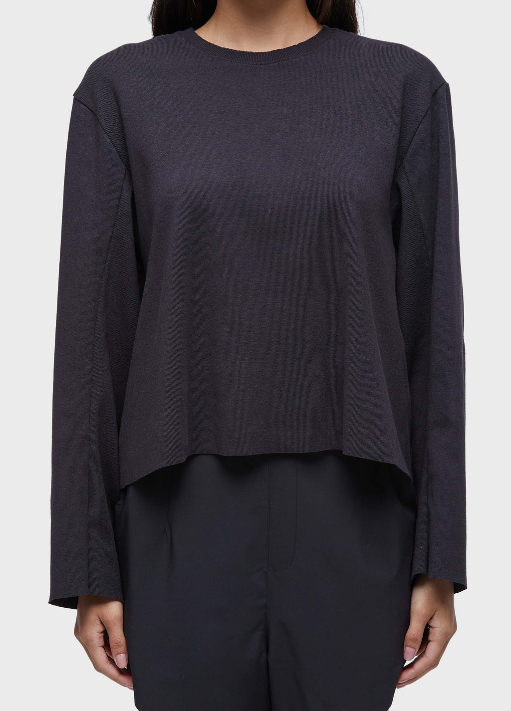 RUSTIC KNIT LONG SLEEVE TOP