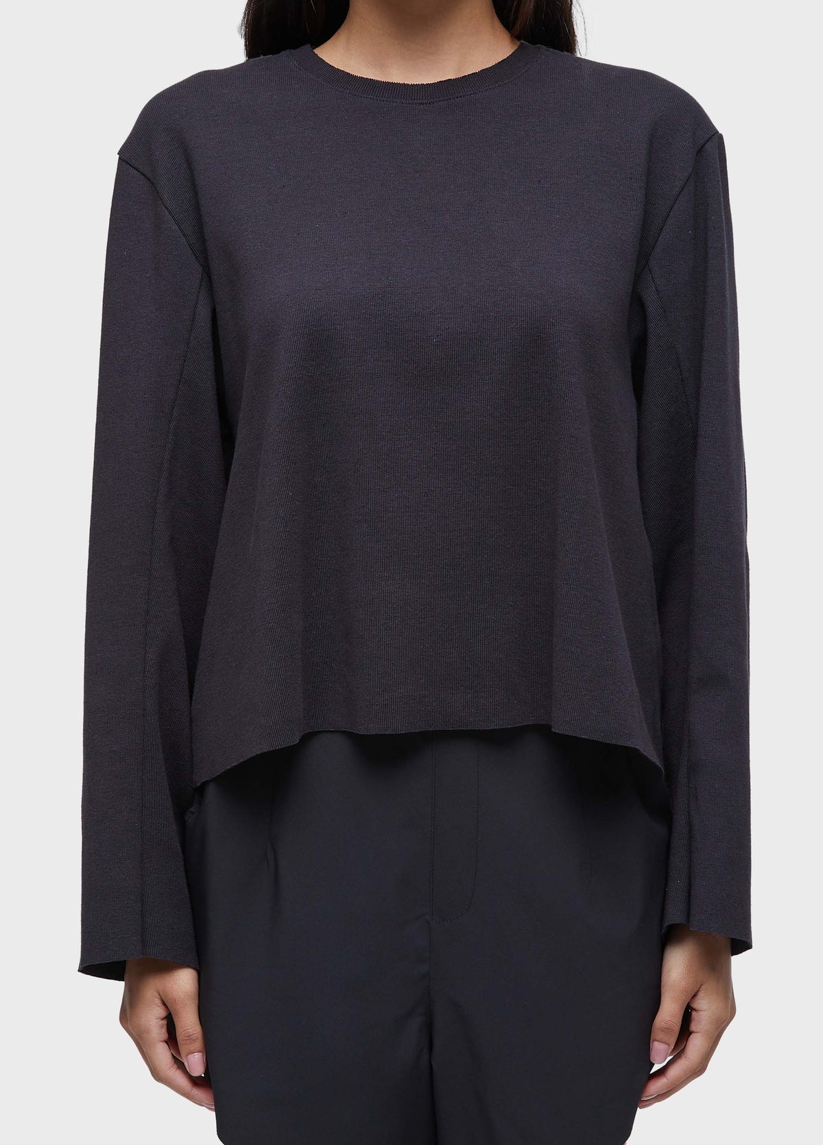 RUSTIC KNIT LONG SLEEVE TOP