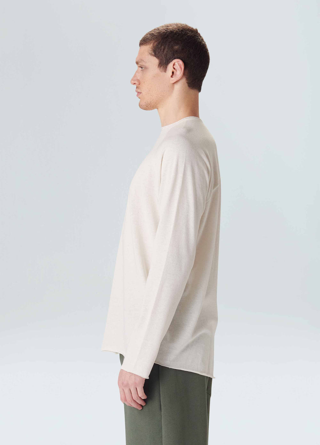T-SHIRT LS YOGUE CUT-OUT