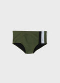 COLOR BAND SWIM TRUNK