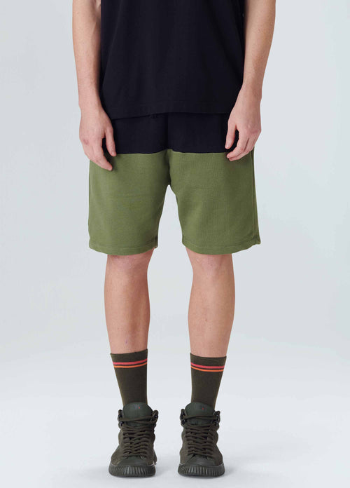 MEN'S TWO-TONE CASUAL SHORTS