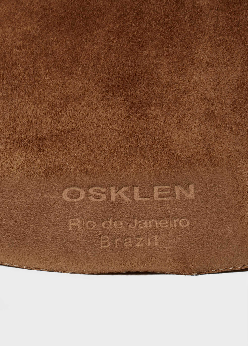 Bolsa Mini Andiroba Camurça Capuccino – Osklen – foto 4