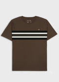 T-SHIRT VINTAGE LISTRADO PRANCHÃO MC