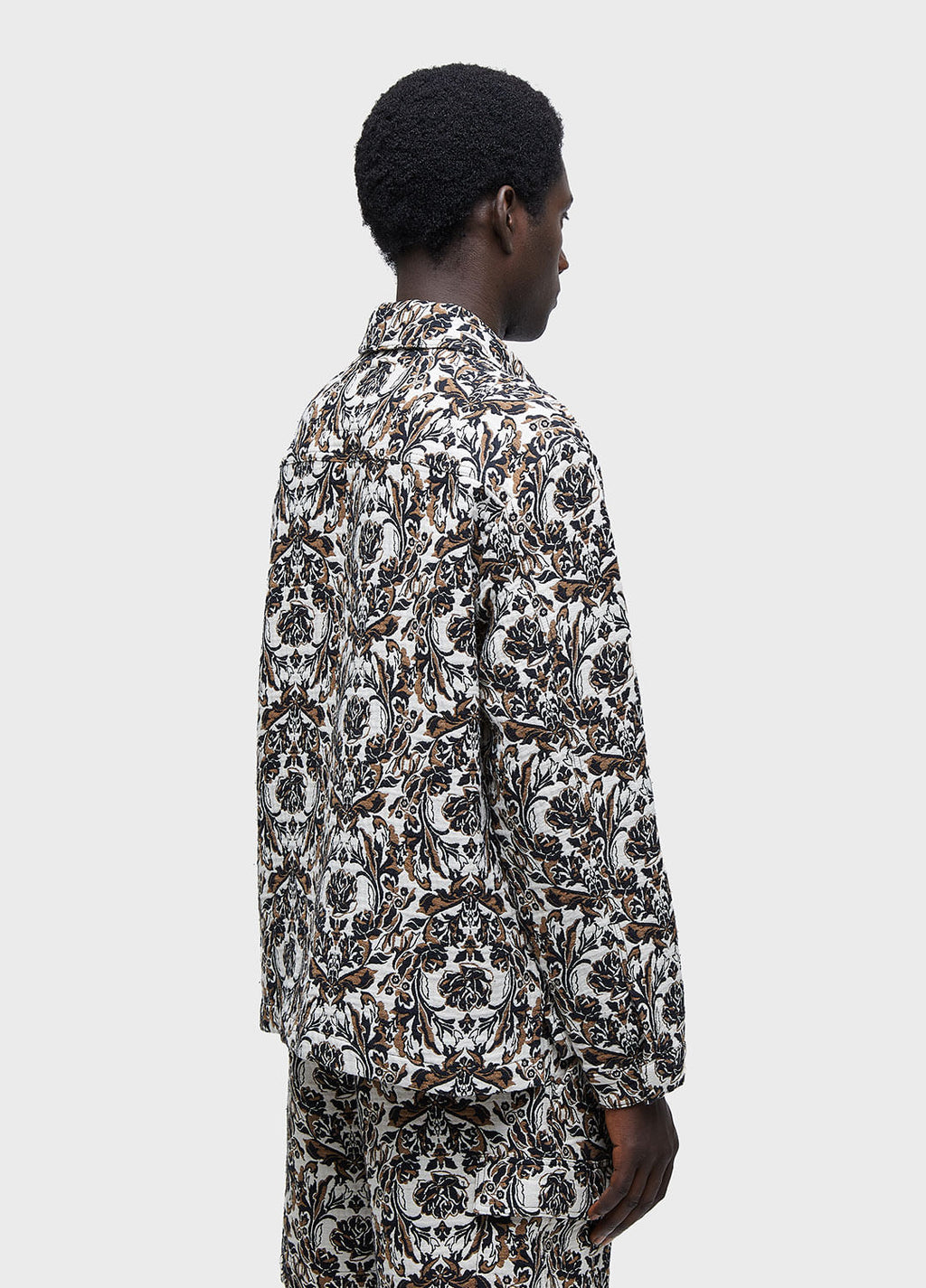 DOUBLE ROSE JACQUARD JACKET