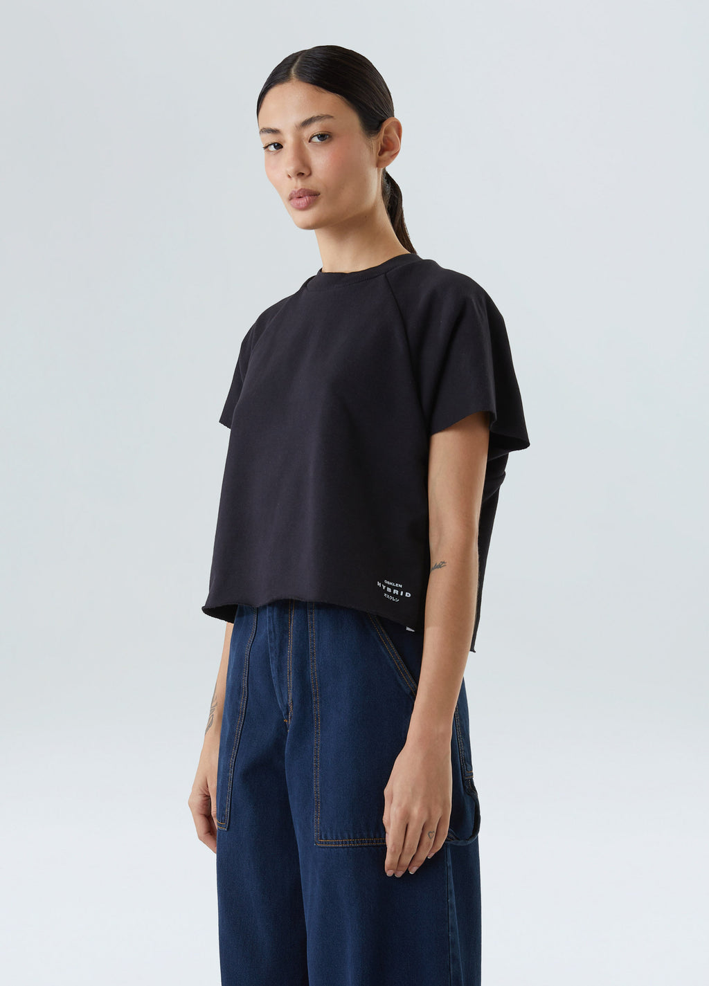 DOUBLE-FACED BIAS SWEATSHIRT