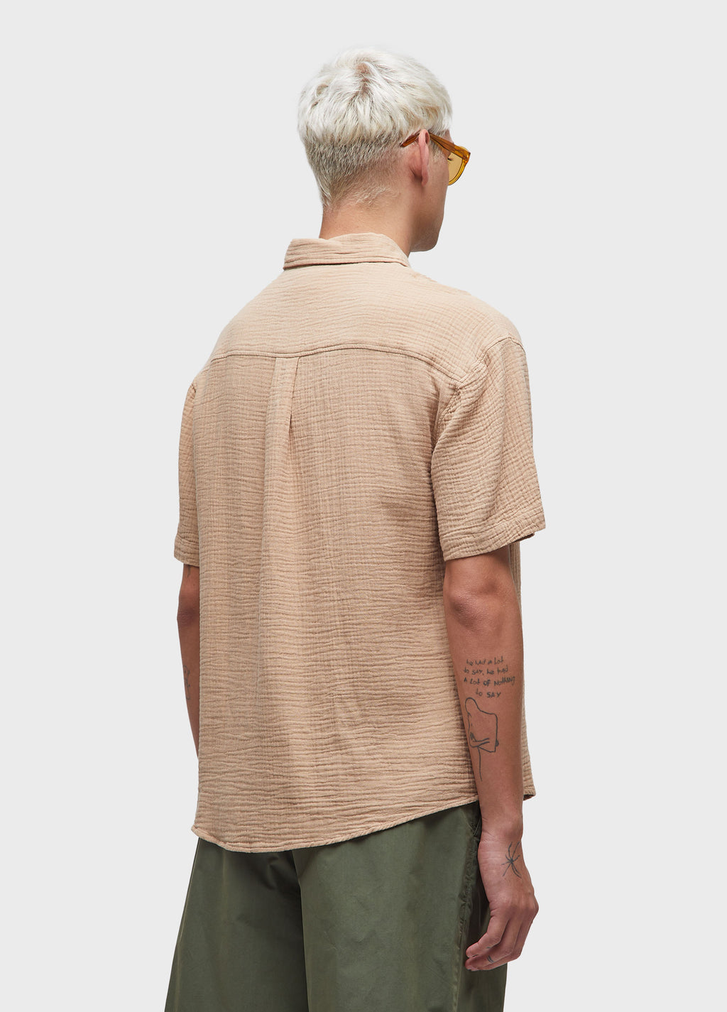 WAVY COTTON S/S SHIRT