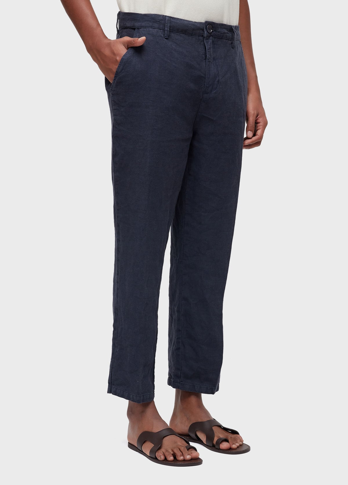 NEW LINEN TAILORED TROUSERS CLASSIC