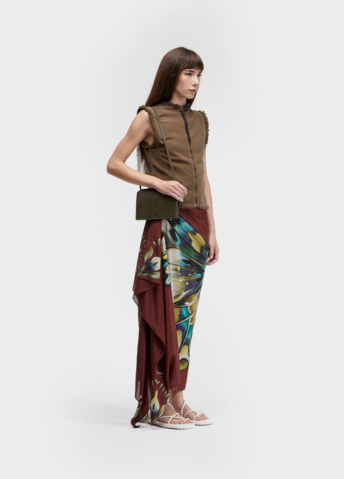 SLEEVELESS ORGANIC COTTON BLOUSE