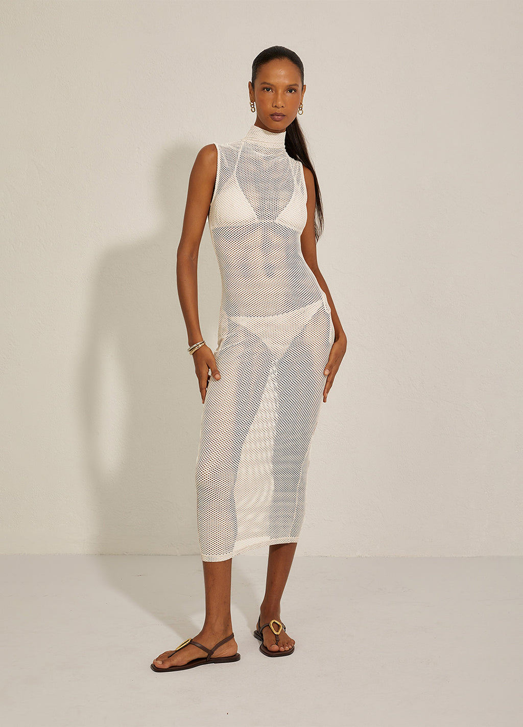 MESH TUBE DRESS