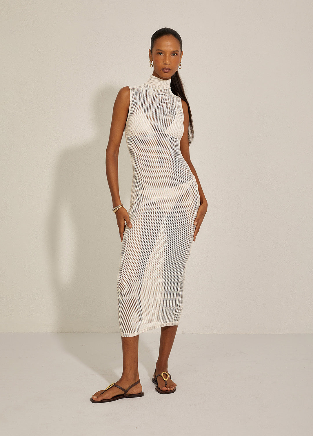 MESH TUBE DRESS