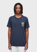 T-SHIRT SOFT USED EMBROIDERED CREST GAZE