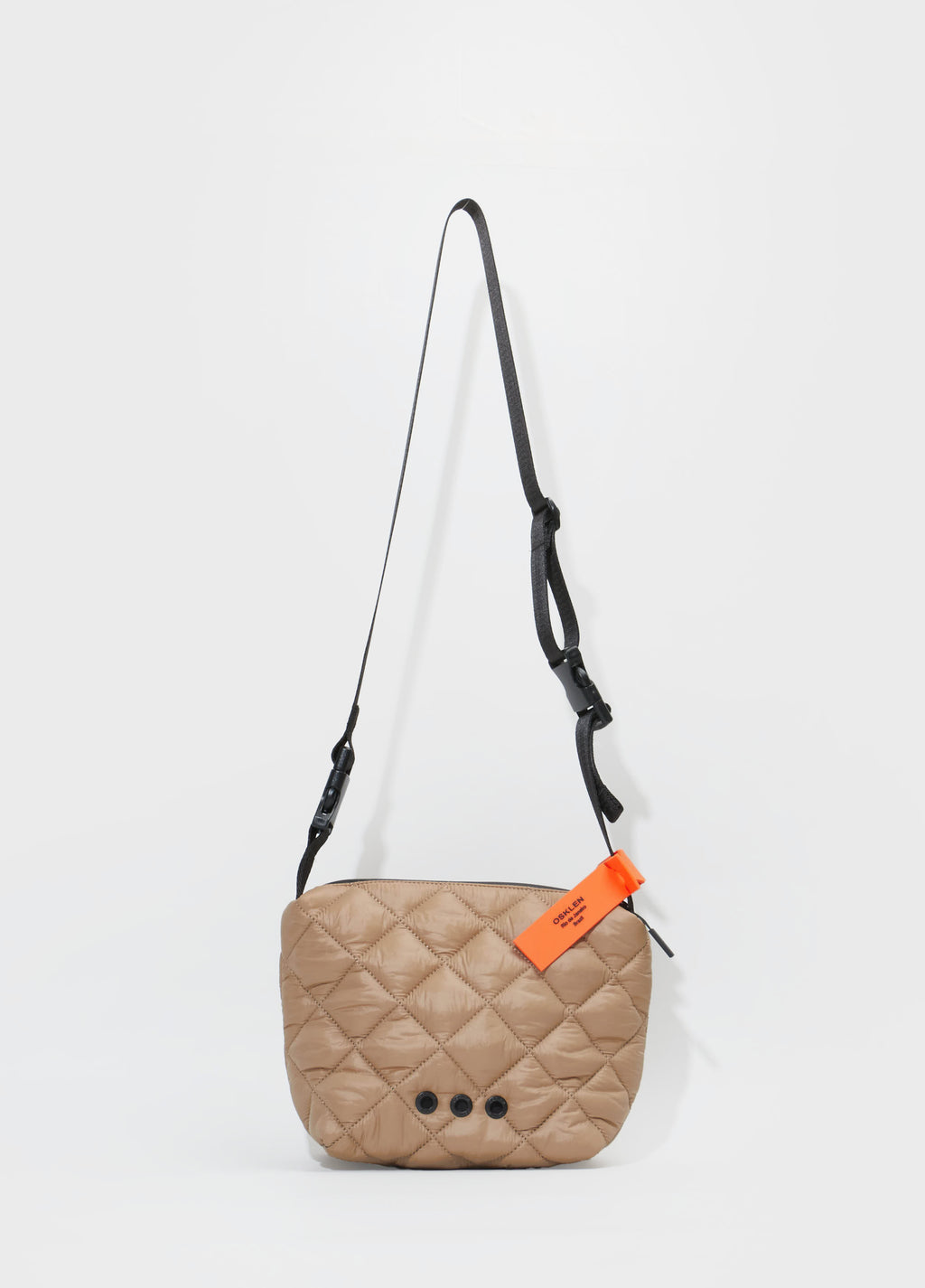 Bolsa Crossbody Wrap Matelassê Areia – Osklen – foto 1