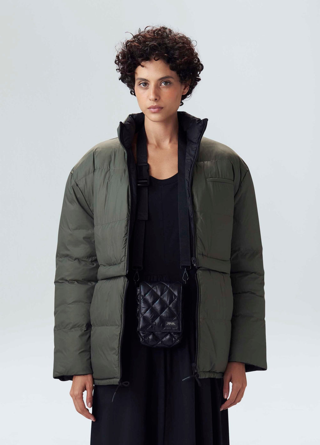 DETACHABLE REVERSIBLE QUILTED COAT