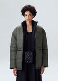 DETACHABLE REVERSIBLE QUILTED COAT