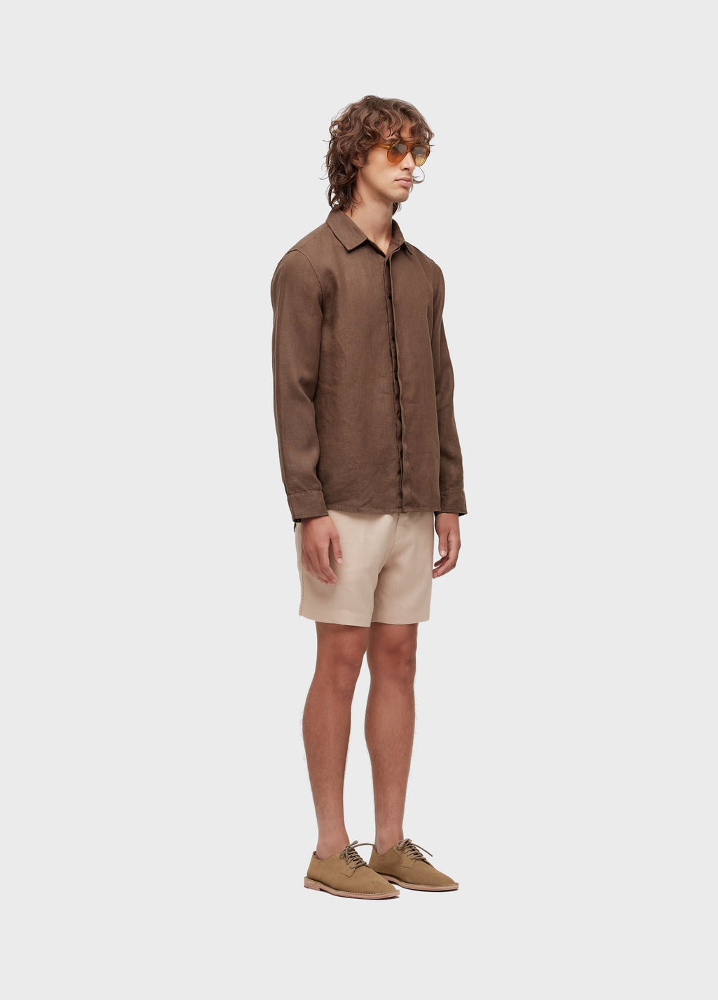 JAZZ LONG-SLEEVE LINEN SHIRT