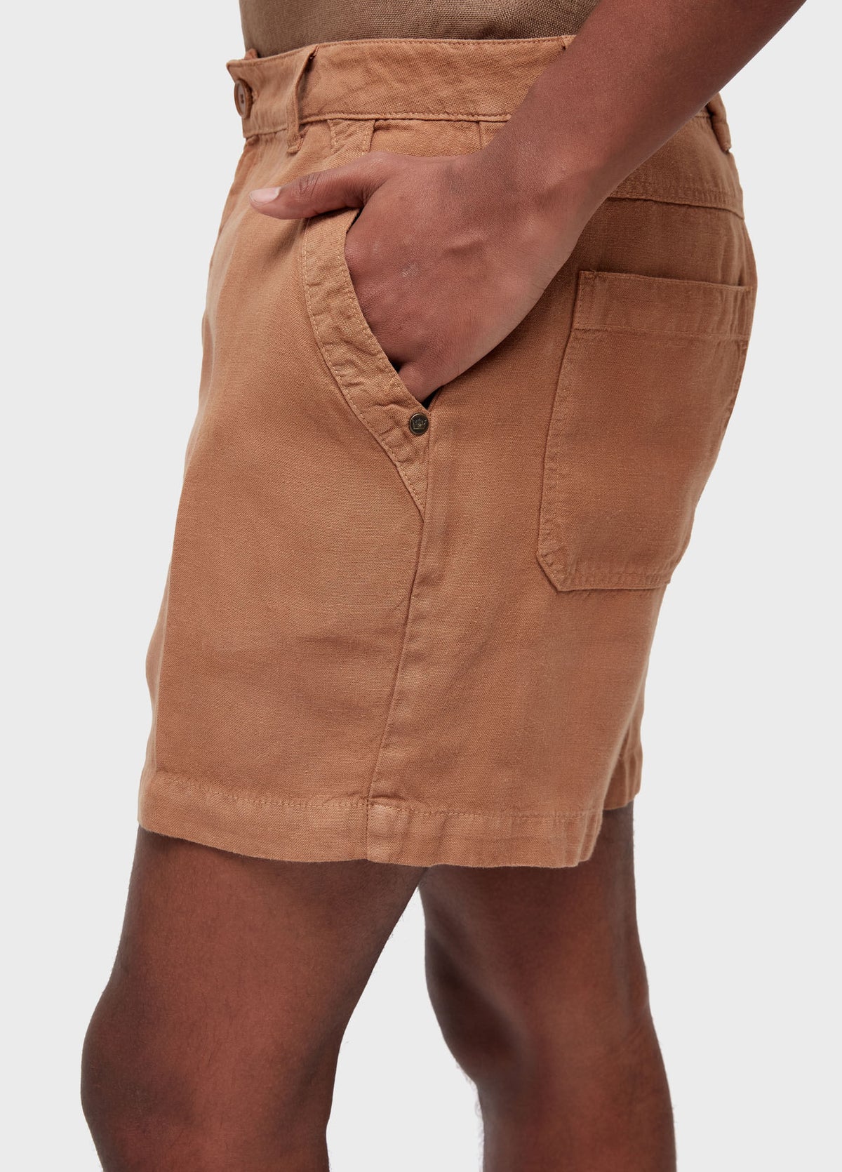 TAILORED FLOW LINEN SHORTS