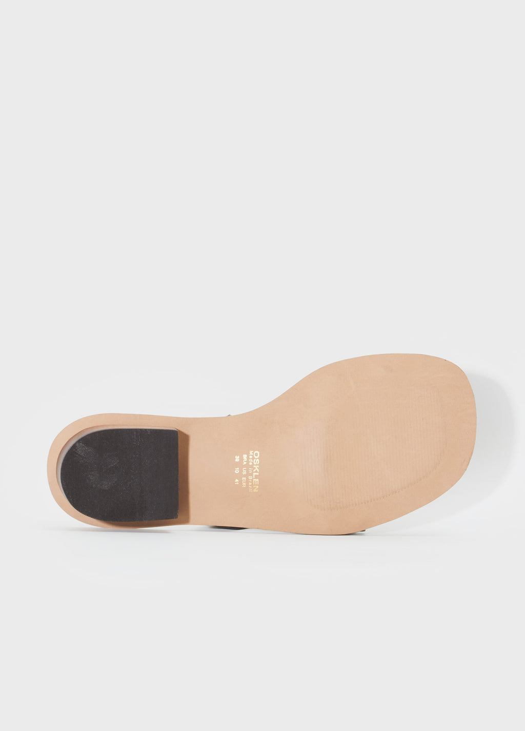METALLIC BOARDWALK HEEL SANDAL