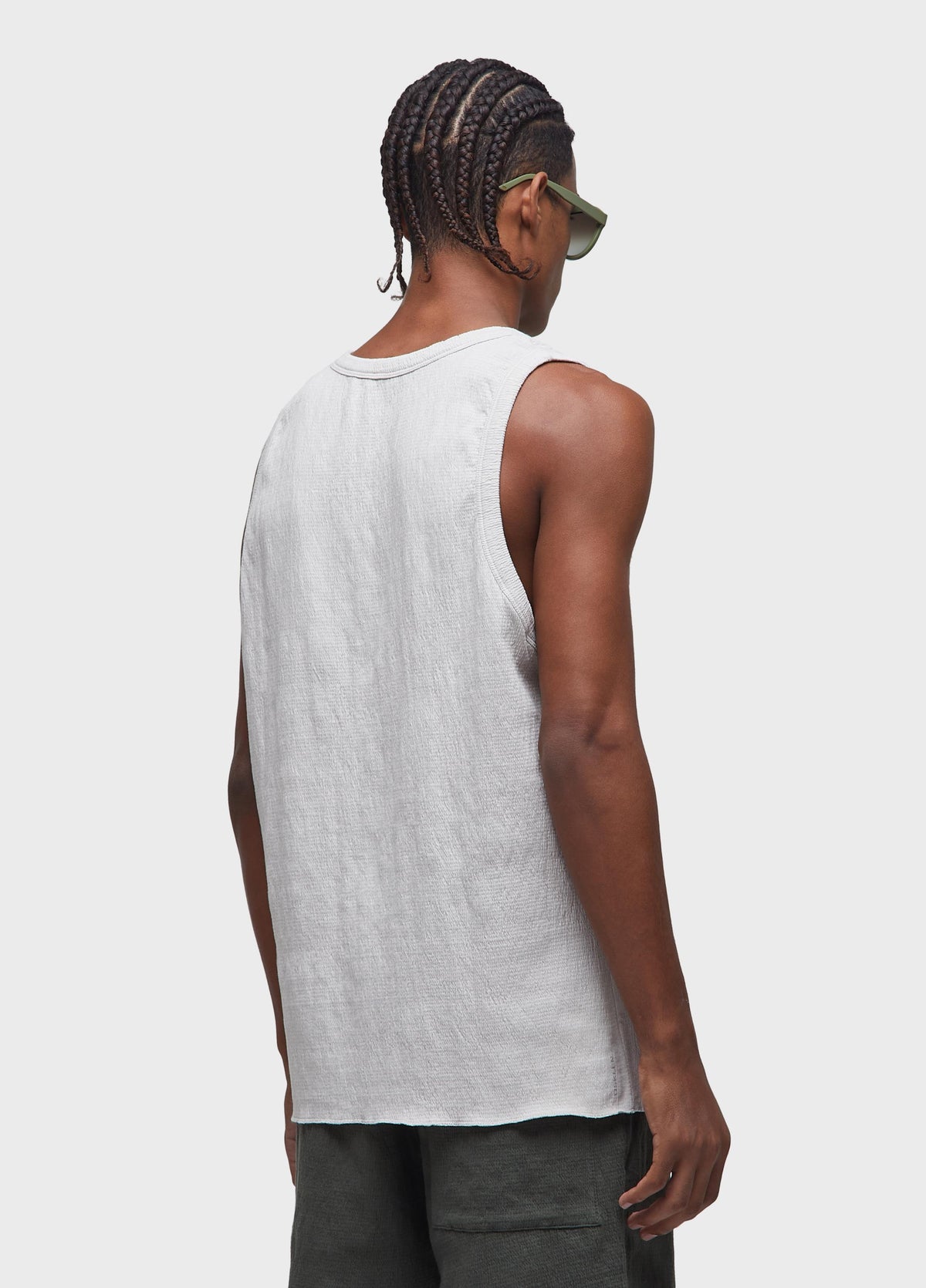 NEW WRINKLED YOKE TANK TOP